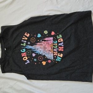 Sleeveless Disneyland Castle Tank Top